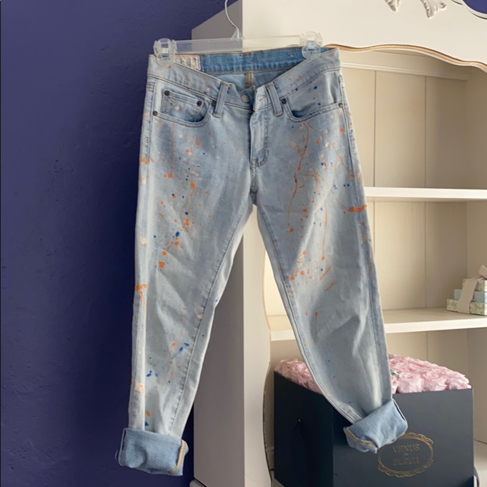 Ralph Lauren Tompkins Skinny Crop Jeans